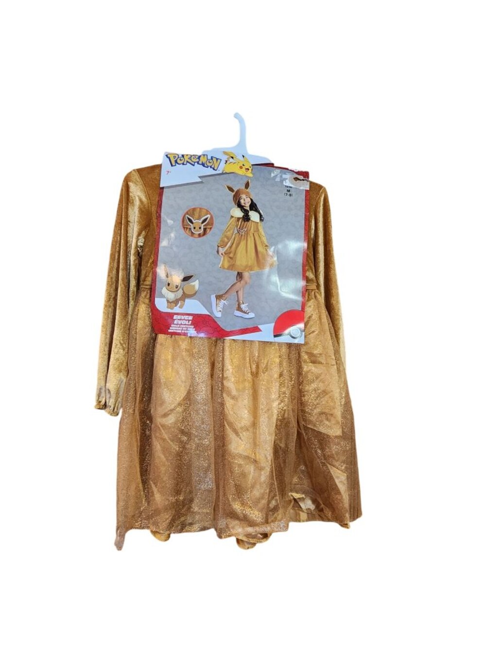 Pokemon Eevee Tutu dress Child Girls Halloween Costume Size 7 - 8 New